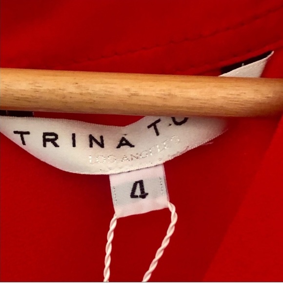 NWT! Trina Turk Red ♥️Jump Suit - Picture 5 of 9